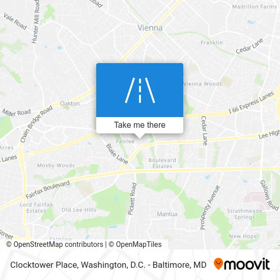 Clocktower Place map