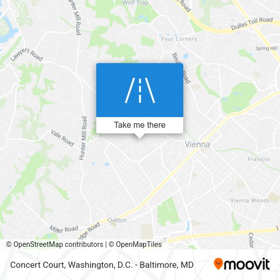 Concert Court map