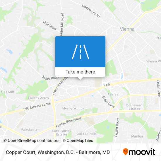 Copper Court map