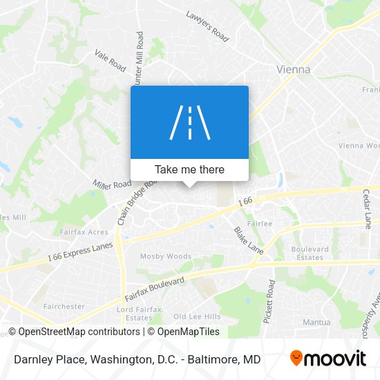 Mapa de Darnley Place