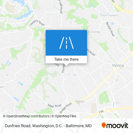 Dunfries Road map