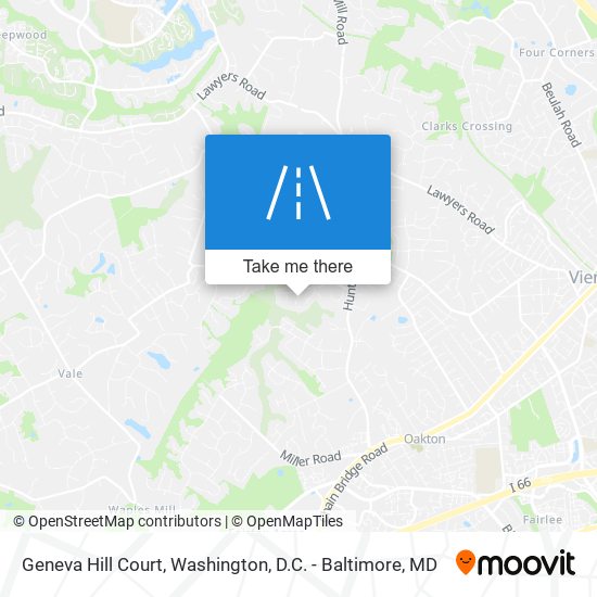 Geneva Hill Court map
