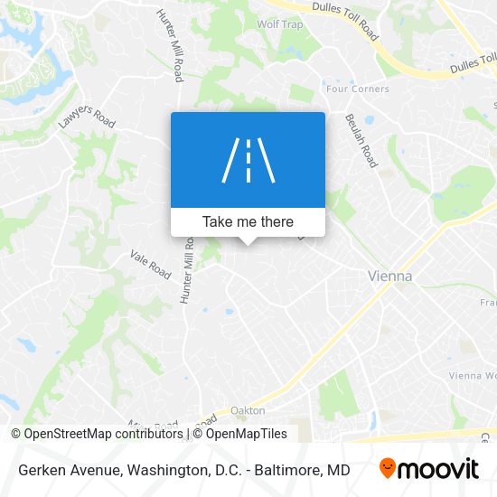 Mapa de Gerken Avenue