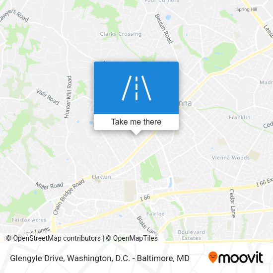 Glengyle Drive map
