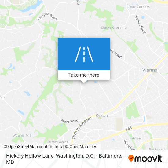 Mapa de Hickory Hollow Lane