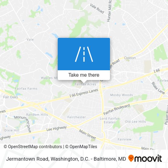 Mapa de Jermantown Road