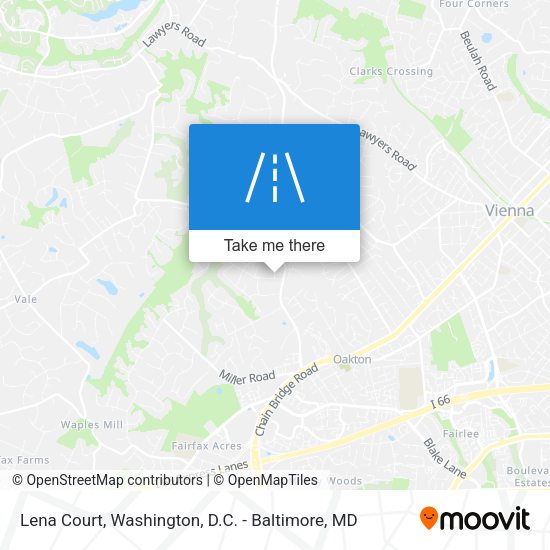 Lena Court map