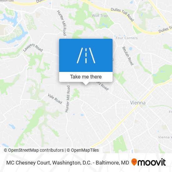 Mapa de MC Chesney Court