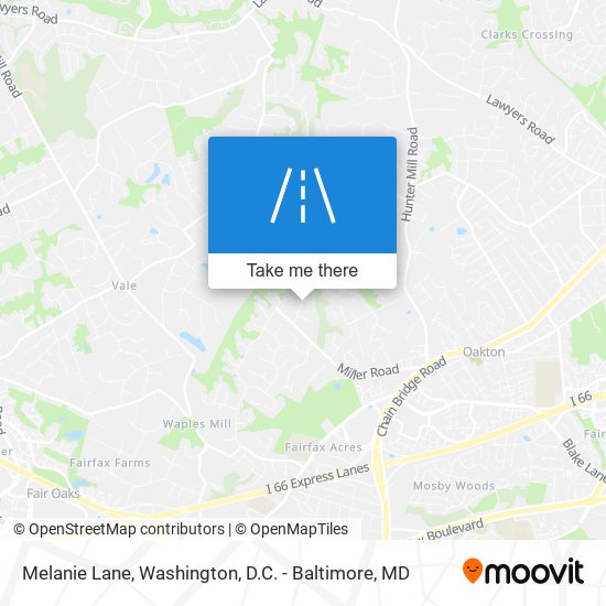 Melanie Lane map