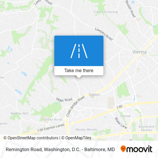 Mapa de Remington Road