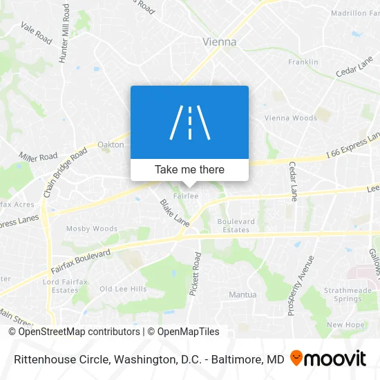 Rittenhouse Circle map