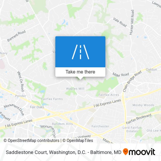 Saddlestone Court map