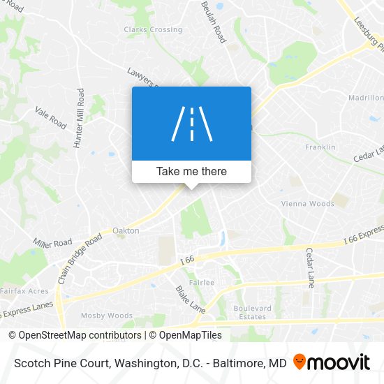 Scotch Pine Court map