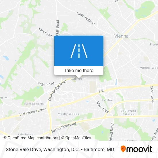 Stone Vale Drive map