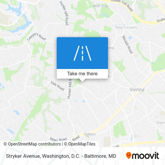 Stryker Avenue map