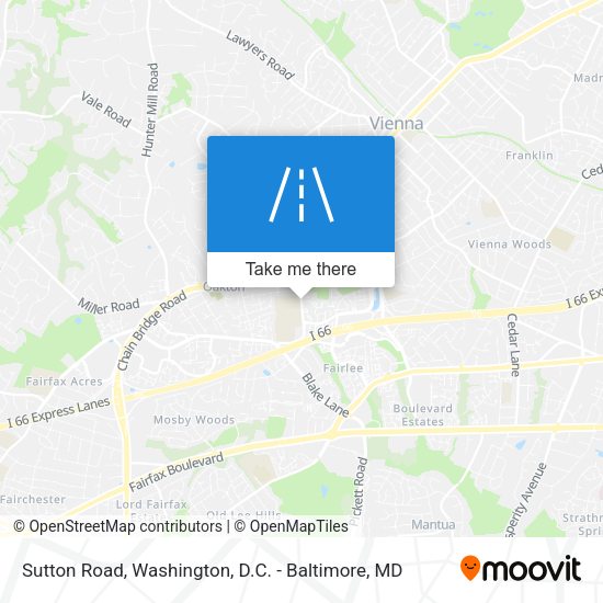 Mapa de Sutton Road