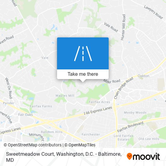 Mapa de Sweetmeadow Court