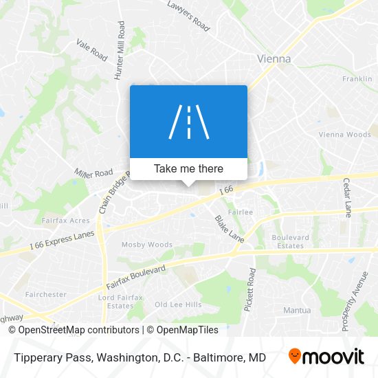 Tipperary Pass map