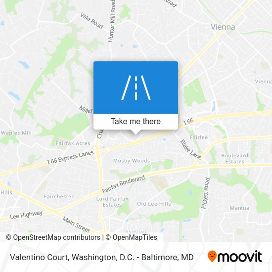 Valentino Court map