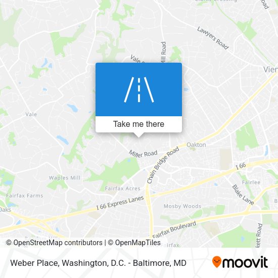 Weber Place map