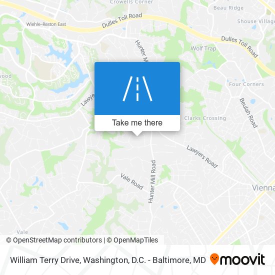Mapa de William Terry Drive