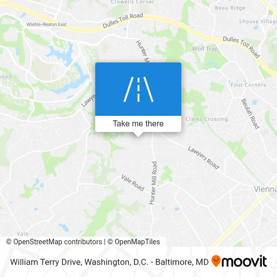 William Terry Drive map