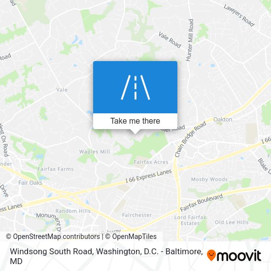 Mapa de Windsong South Road