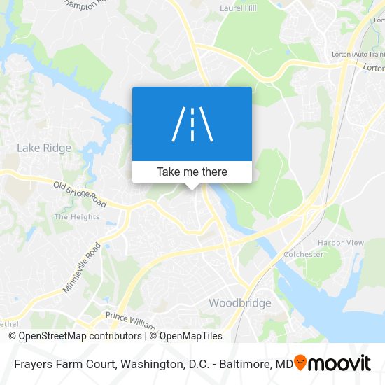 Frayers Farm Court map