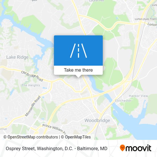 Osprey Street map
