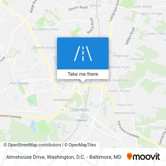 Almshouse Drive map