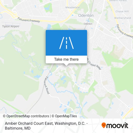 Mapa de Amber Orchard Court East