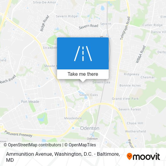 Ammunition Avenue map
