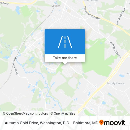 Mapa de Autumn Gold Drive
