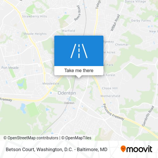 Betson Court map