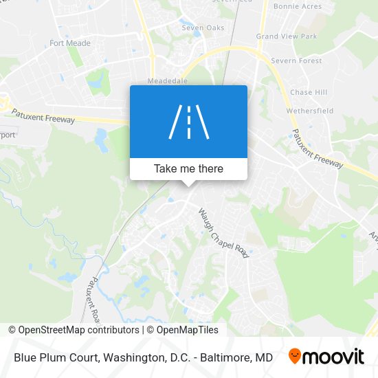 Blue Plum Court map