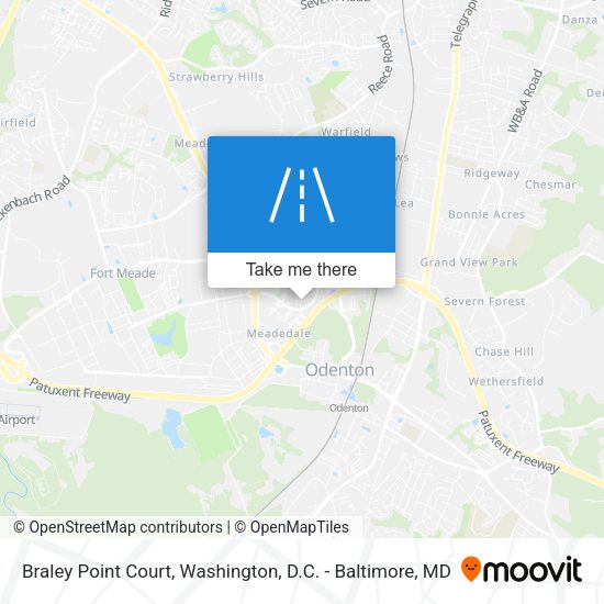 Mapa de Braley Point Court