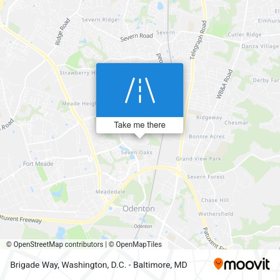 Mapa de Brigade Way