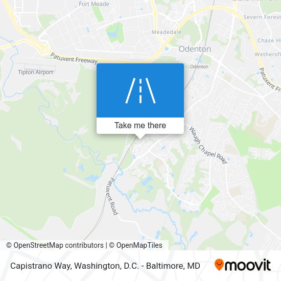 Capistrano Way map