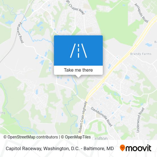 Mapa de Capitol Raceway