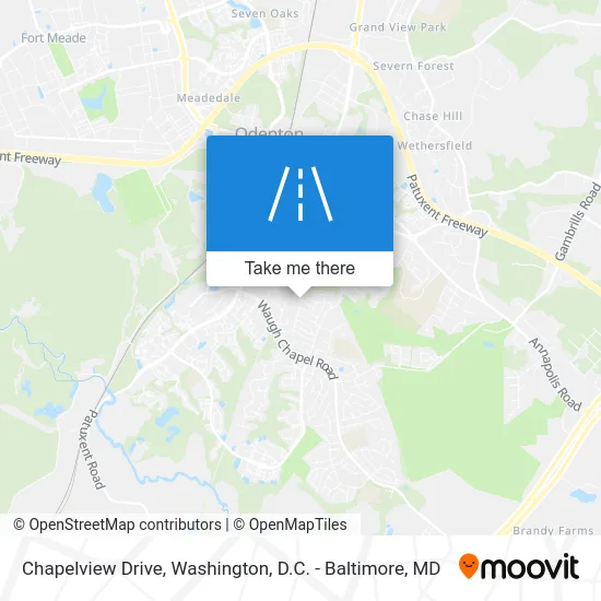 Chapelview Drive map