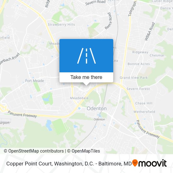Copper Point Court map