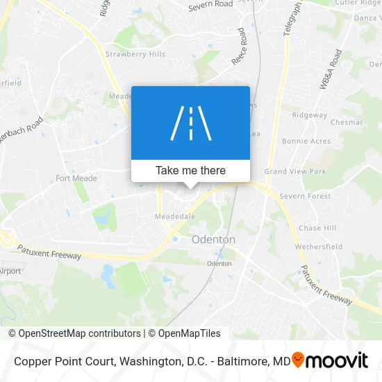 Copper Point Court map