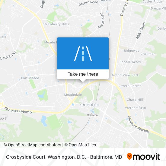Crosbyside Court map