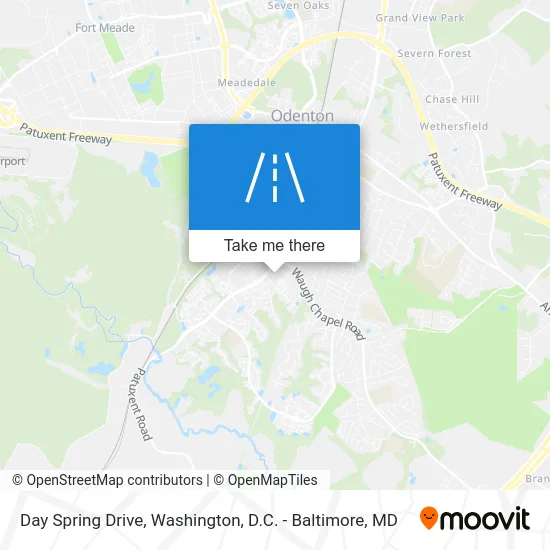 Day Spring Drive map