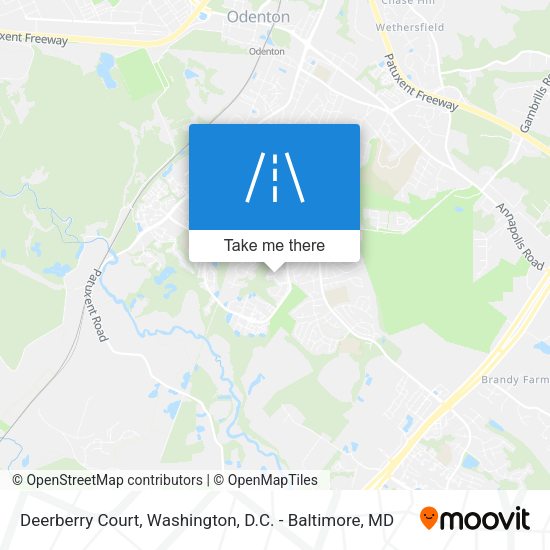 Mapa de Deerberry Court