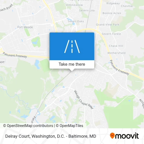 Delray Court map