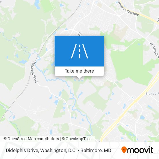 Didelphis Drive map