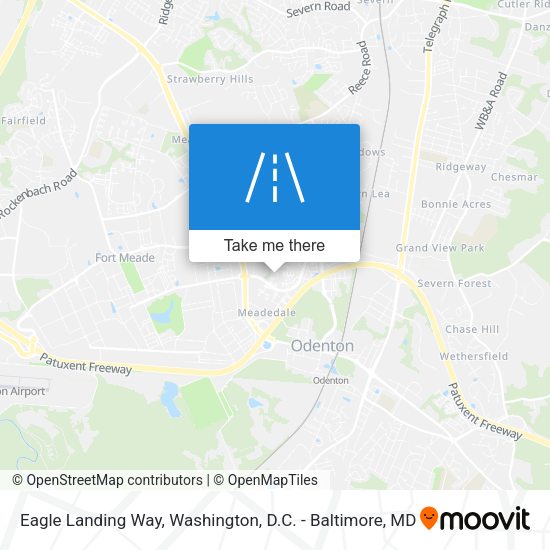 Eagle Landing Way map