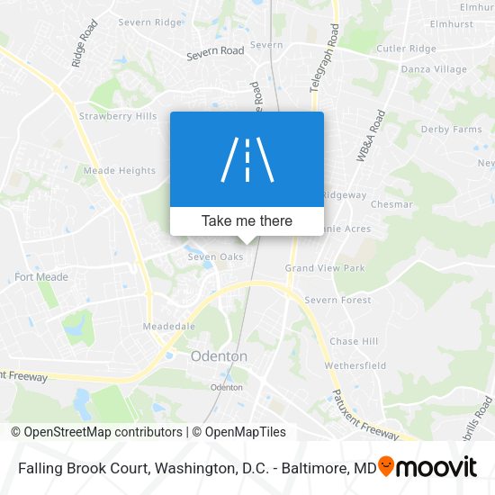 Mapa de Falling Brook Court