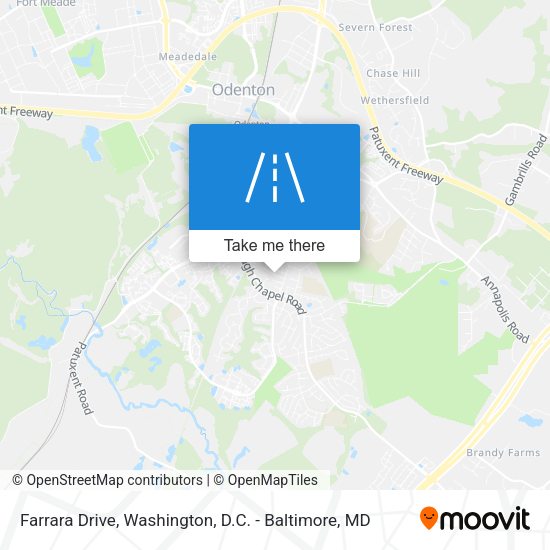Farrara Drive map